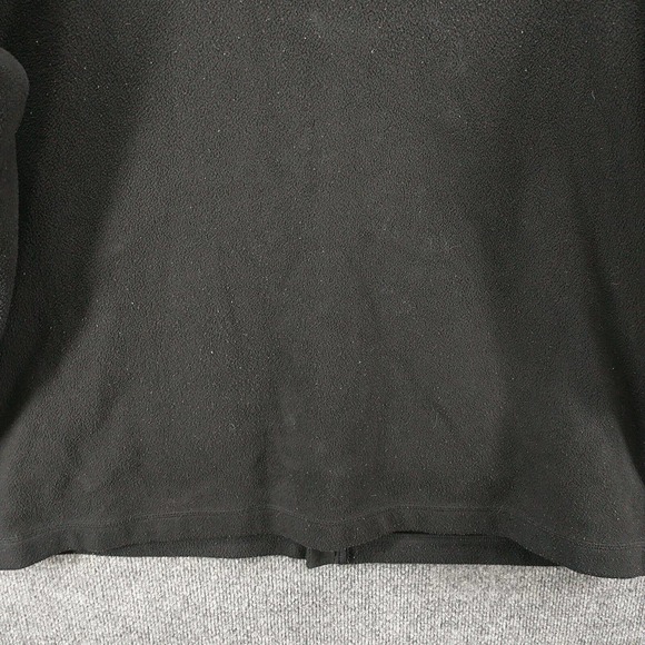 Eddie Bauer Men's EB230 Wind Resistant Full Zip Fleece Jacket Black XL Logo - Picture 9 of 15